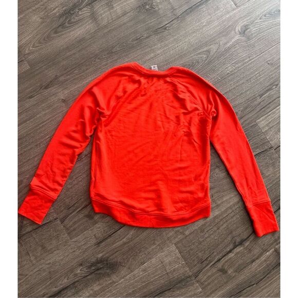 Athleta Vibrant Red Sweatshirt size XXS - Picture 6 of 6